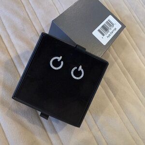 Elegant Silver Hoop Earrings